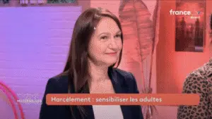 Marie Quartier intervient sur le plateau des Maternelles XXL de France 4